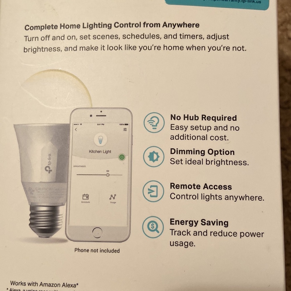 TP-Link Kasa Smart Wi-Fi LED Bulbs - Picture 4 of 11